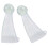 1Paire Protections De Cornes De Bœuf En Silicone Transparent Durables 1