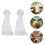 1Paire Protections De Cornes De Bœuf En Silicone Transparent Durables 11