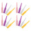 128Pièces Cribbage PVC Colorés Résistants Pour Tableaux De Score 2