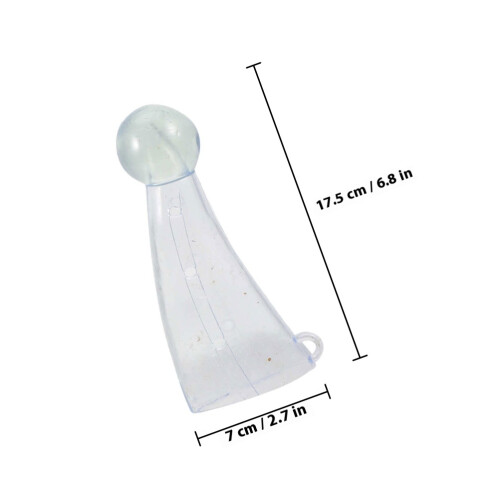 1Paire Protections De Cornes De Bœuf En Silicone Transparent Durables 1