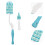 2Pièces Brosse Bébé En Silicone Nettoyage Long 6