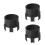 3Pièces Support Bouchon Essence -Neige Plastique Noir Stable 5
