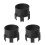 3Pièces Support Bouchon Essence -Neige Plastique Noir Stable 9