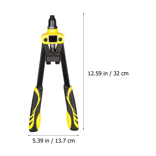 1Pièces Outil Riveteuse Manuel Alliage , Ergonomique Et Pratique 2