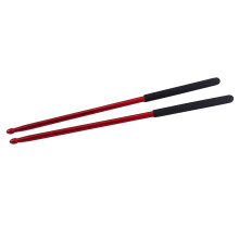 1Paire Baguettes Métalliques Rouge Pour Batteur, Pratique Et Durable