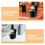 15Pcs Compact Razor and Beard Brush Holder Plastic Storage Stand 8