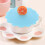 4Pcs Creative Two-Color Blue Silicone Cup Lids Leakproof and Durable 7