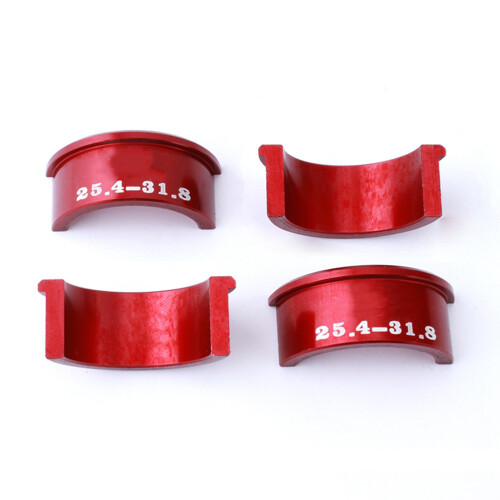 4 pièces adaptateurs 25,4 mm à 31,8 mm pour potence ( )