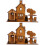 2 Pièces Villa 3D En Bois À Monter Pour Enfants 9