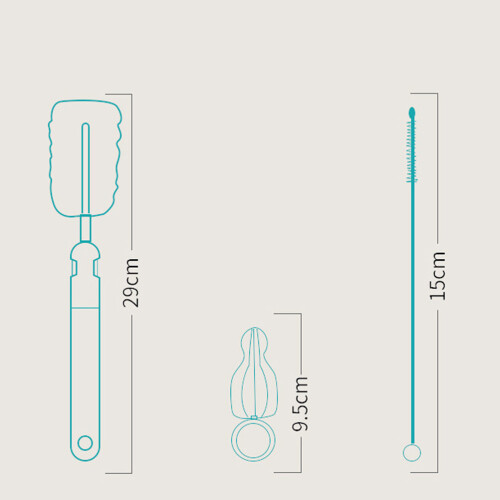 4 pièces éponge nettoyage verre 2