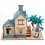 2 Pièces Villa 3D En Bois À Monter Pour Enfants 4