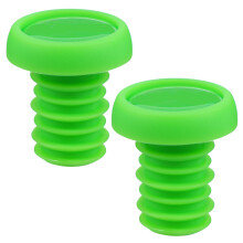 1Paire Capuchons Verts Pour Guidon En Caoutchouc Qualité