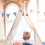 2Pièces Mini Balai Suspendu Ornement Chinois Décor Bébé 6