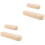 4Pièces Clappers En Bois Khaki Pour Couture Durable Usage 5