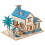 2 Pièces Villa 3D En Bois À Monter Pour Enfants 5