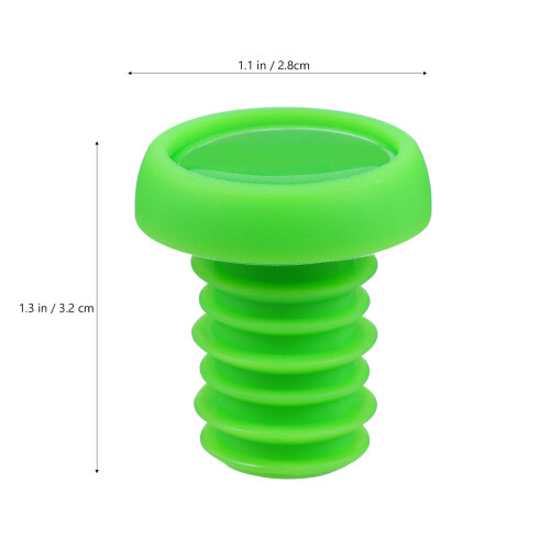 1Paire Capuchons Verts Pour Guidon En Caoutchouc Qualité 2