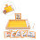 4 Ensembles Plateau Montessori En Bois Sable Et 10