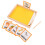 4 Ensembles Plateau Montessori En Bois Sable Et 1