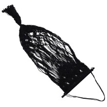 4Pièces Filet Suspendu Multifonction Bois Coton Rangement Jouets Noir