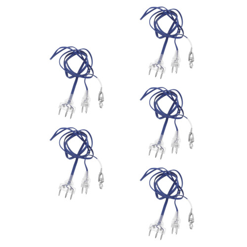5Pièces Fils Conducteurs D'épée PVC Isolation Renforcée Training 2