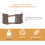 1Pièces En Bois Pour Petits Animaux Morsure Marron 6