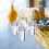 10Pièces Grip Ergonomique Pe Pour Bouteilles Boissons Blanches 5