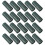 80Pièces Boîtes Cylindriques Papier Vert, Cadeaux 3