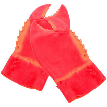 4Paires Cosplay Pinces Silicone Rouge Amusants