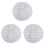 3Pièces Toile À Broder Tapis DIY Blanche Multi-Usage Rigide 2