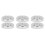 6Ensembles Boîte Jonction Ronde Plastique Pour Caméra Fixation Murale 7
