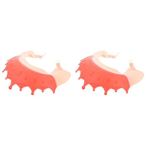2Pièces Bonnets Enfants Rouge Facile À Nettoyer 1