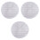3Pièces Toile À Broder Tapis DIY Blanche Multi-Usage Rigide 3