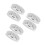 6Ensembles Boîte Jonction Ronde Plastique Pour Caméra Fixation Murale 10
