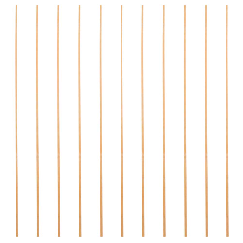 10Pièces Bâtons En Bambou Pour Cerf-Volant, Support Marron Clair
