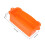 2Pièces Liner Silicone Orange Pour Bac À Graisse Réutilisable Camping 2