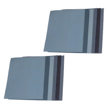 12Pièces Papier De Verre Waterproof Multicolore En Carbure De Silicium