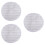 3Pièces Toile À Broder Tapis DIY Blanche Multi-Usage Rigide 6