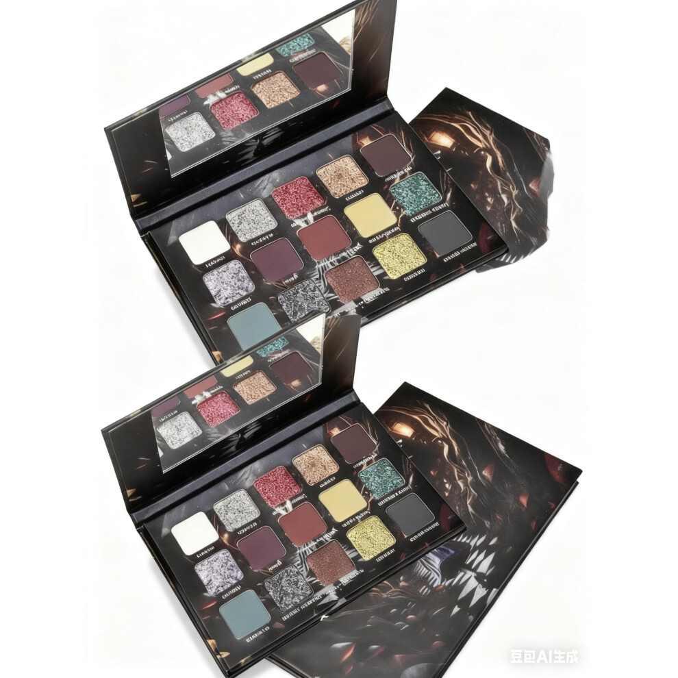 Professional 15 Color Eyeshadow Palette Shimmer Matte  Pigmented Long Lasting