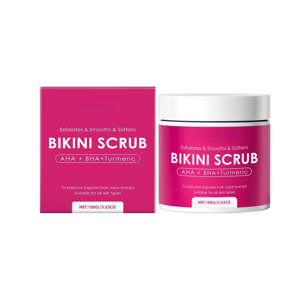 Exfoliating Body Scrub with AHA BHA and Turmeric for Gentle Dual Exfoliation and Deep Hydration