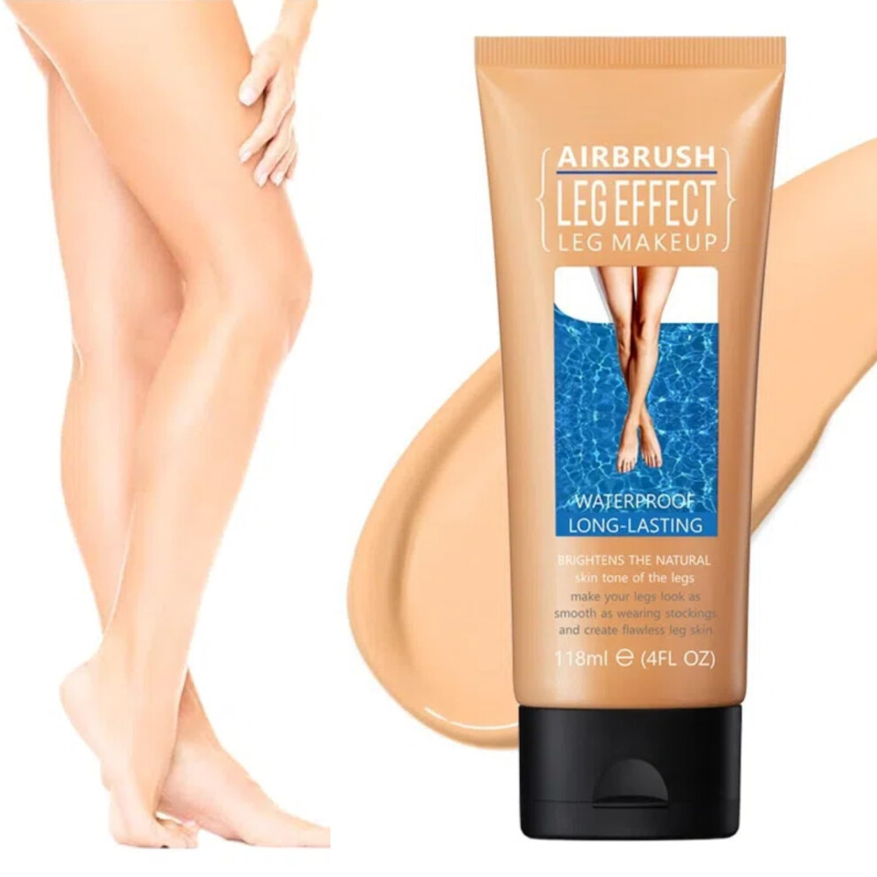 Leg Makeup Waterproof No Transfer Full Coverage Body Foundation for Scar and Tattoo Concealment