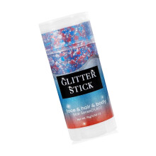 Red White Blue Body Glitter Stick with Adhesive for Face Makeup Crafts Longlasting Sparkle