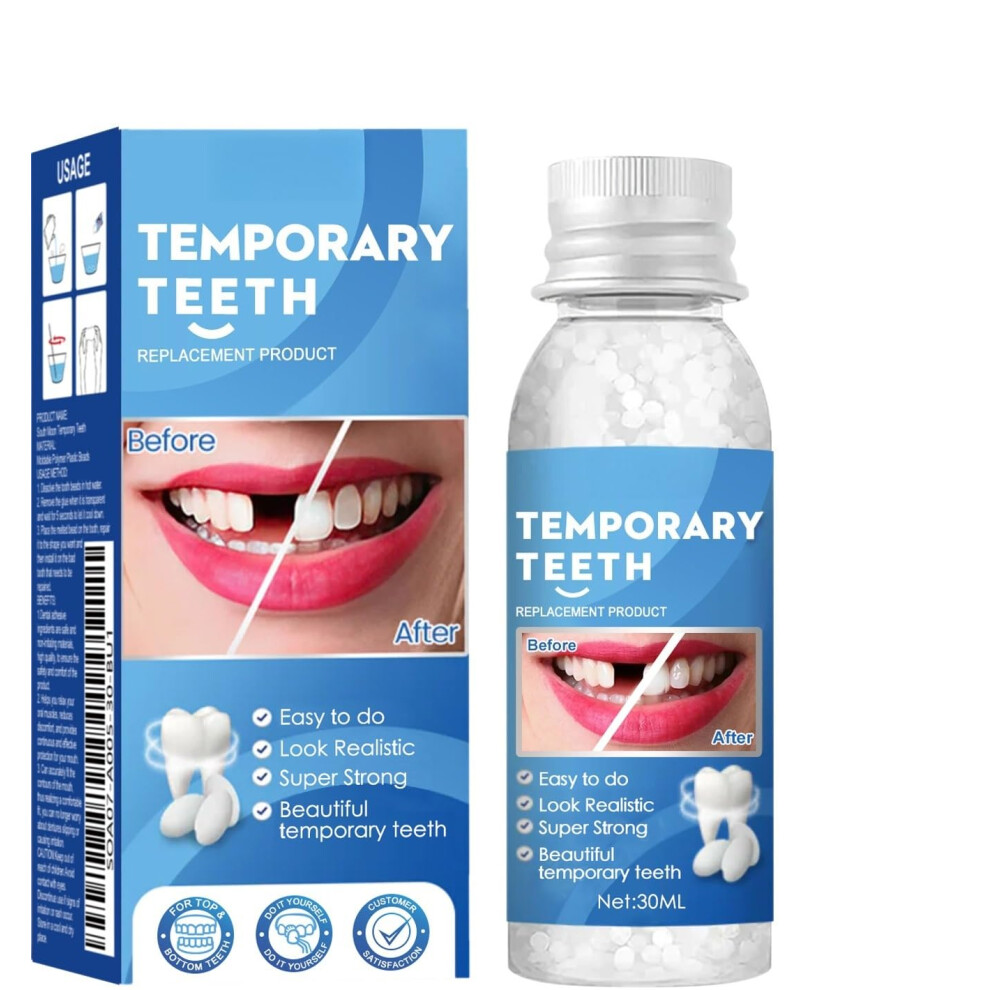 Temporary Tooth  Dental Filling Kit with Moldable Resin for Chipped Teeth and Fast Cosmetic Fix