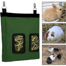 Haustierfreundlicher Heuraufe, atmungsaktives 4-Loch-Design für Kaninchen, Chinchillas, Hamster und mehr, umweltfreundliches, fortschrittliches