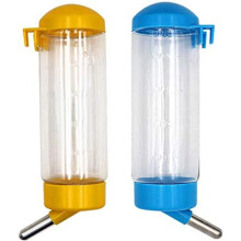 Pet Water Bottle For Small Animals, Automatic Hanging Non-toxic Plastic And Stainless Steel Nozzle, Easy Installation Height Adjustable Water Dispense