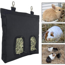 Haustierfreundlicher Heuraufe, atmungsaktives 4-Loch-Design für Kaninchen, Chinchillas, Hamster und mehr, umweltfreundliches, fortschrittliches