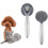 Pet Grooming Revolution, Αυτοκαθαριζόμενη Βούρτσα Slicker για Ξέγνοιαστη Φροντίδα Κατοικίδιων, 1