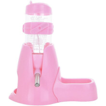 Innovative Pet Feeder Station, Environmentally Friendly Odorless Material Plastic Automatic Waterer, Triangular Food Container for Convenient Feeding,