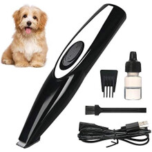 Silent Mini Trimmer For Pet Grooming, Modern Design Safety Blade Ensures Gentle Trimming, Moisturize Cut Area For Better Grip, Cordless Pet Grooming C