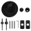 1Ensemble Scies Perceuse Bois Acier Noires Coupe Propre Sans Éclats 5
