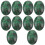 5Pièces Cabochons Verts En Pierre Pour DIY Élégants 1